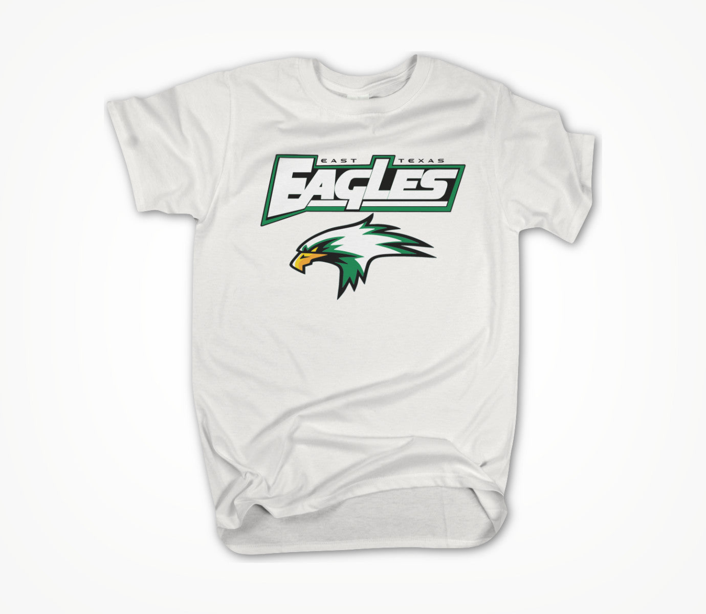 Eagles w/Logo (White) Unisex T-shirt