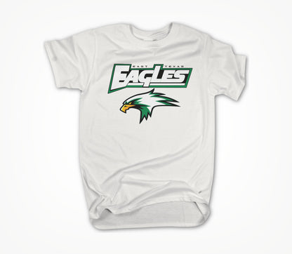 Eagles w/Logo (White) Unisex T-shirt