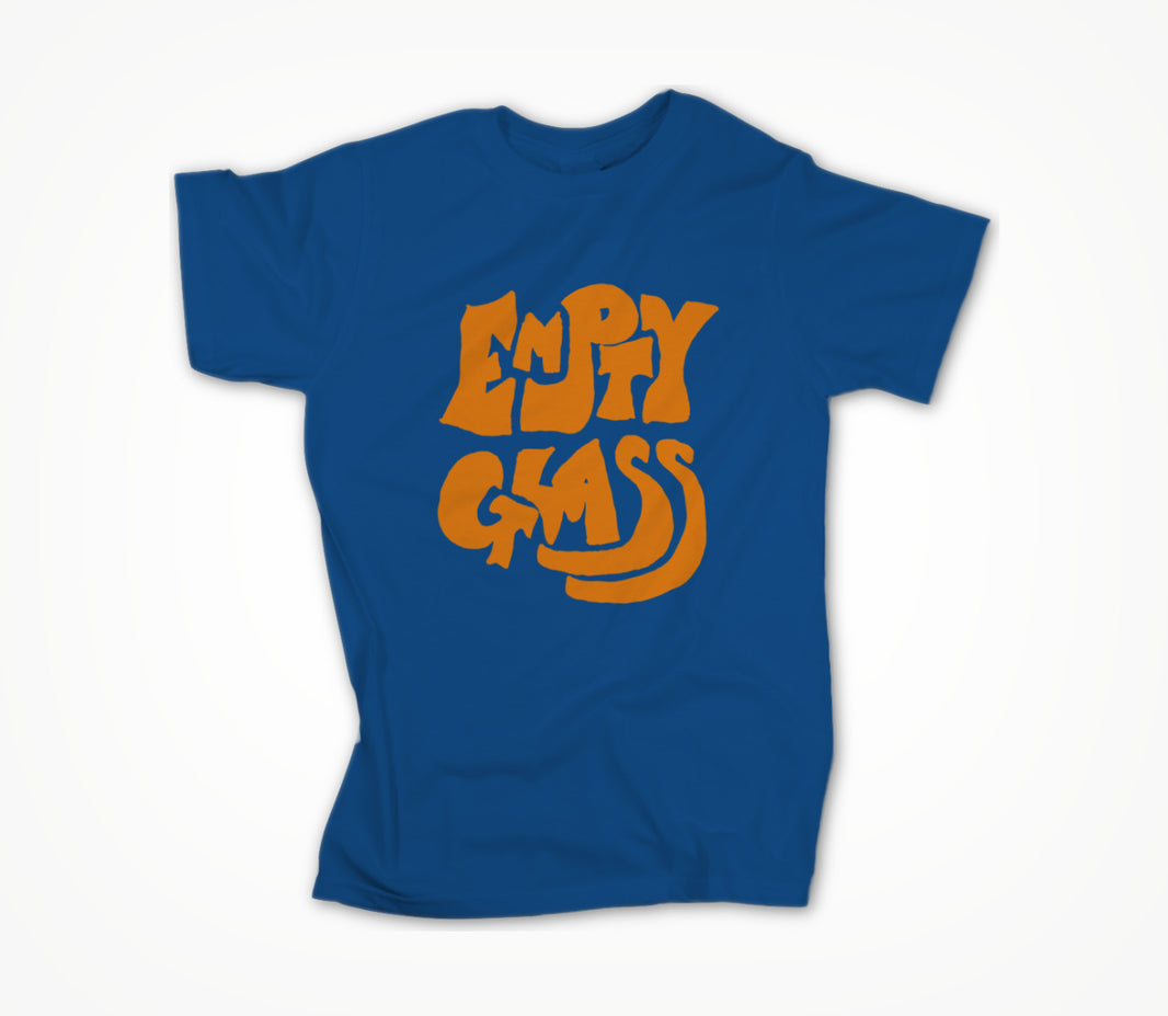 Empty Glass - Blue/Orange Unisex T-shirt