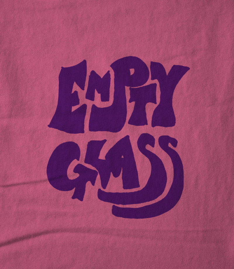 Empty Glass - Pink/Purple