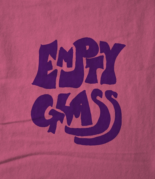 Empty Glass - Pink/Purple