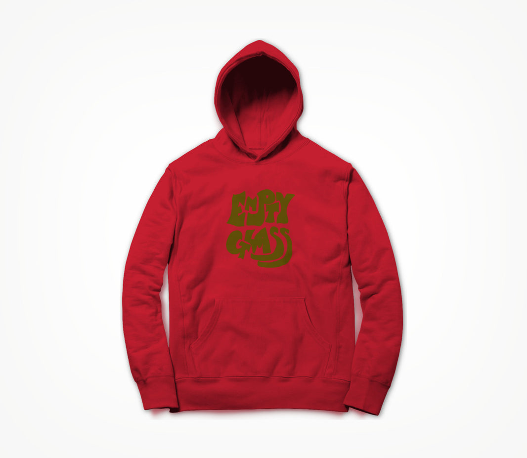 Empty Glass - Red/Green Hoodie