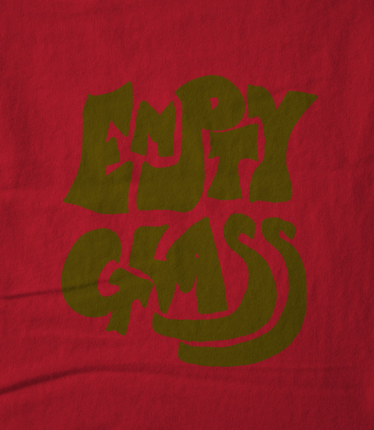 Empty Glass - Red/Green Unisex T-shirt