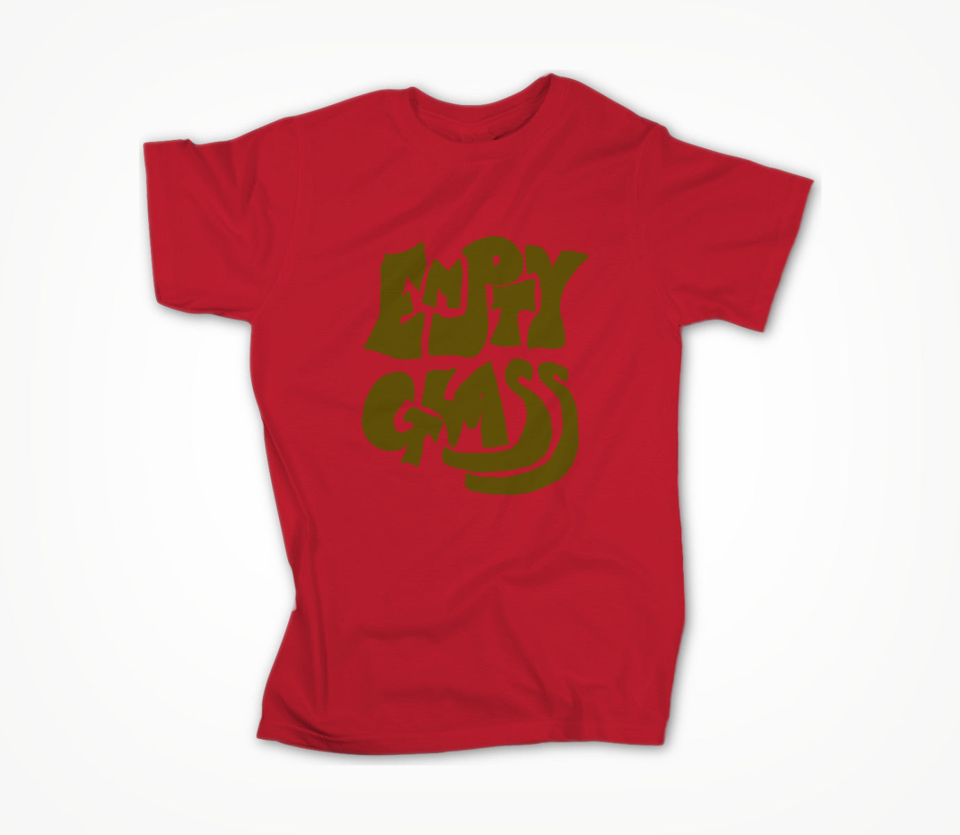 Empty Glass - Red/Green Unisex T-shirt