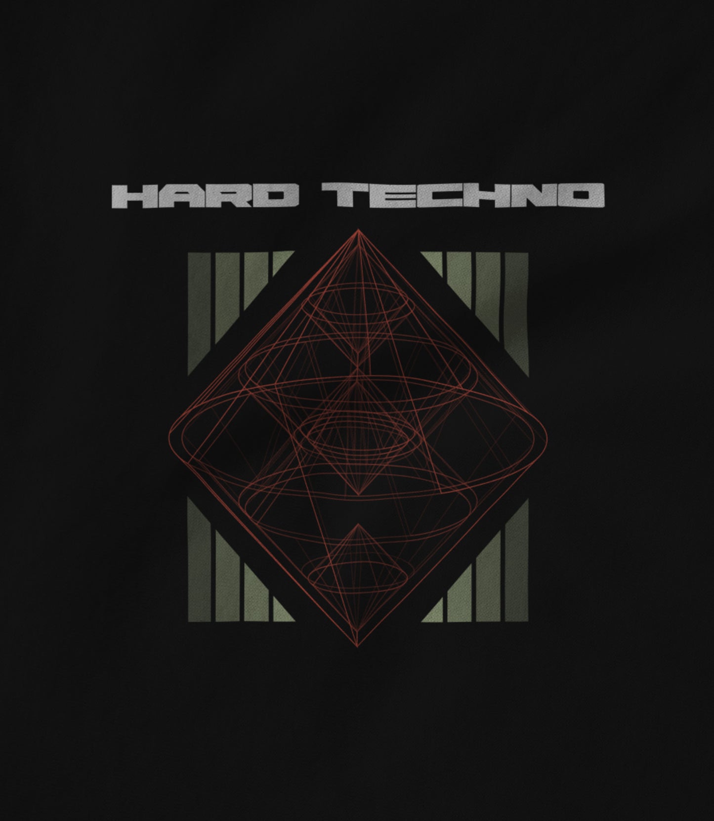 Hard Techno Unisex T-shirt