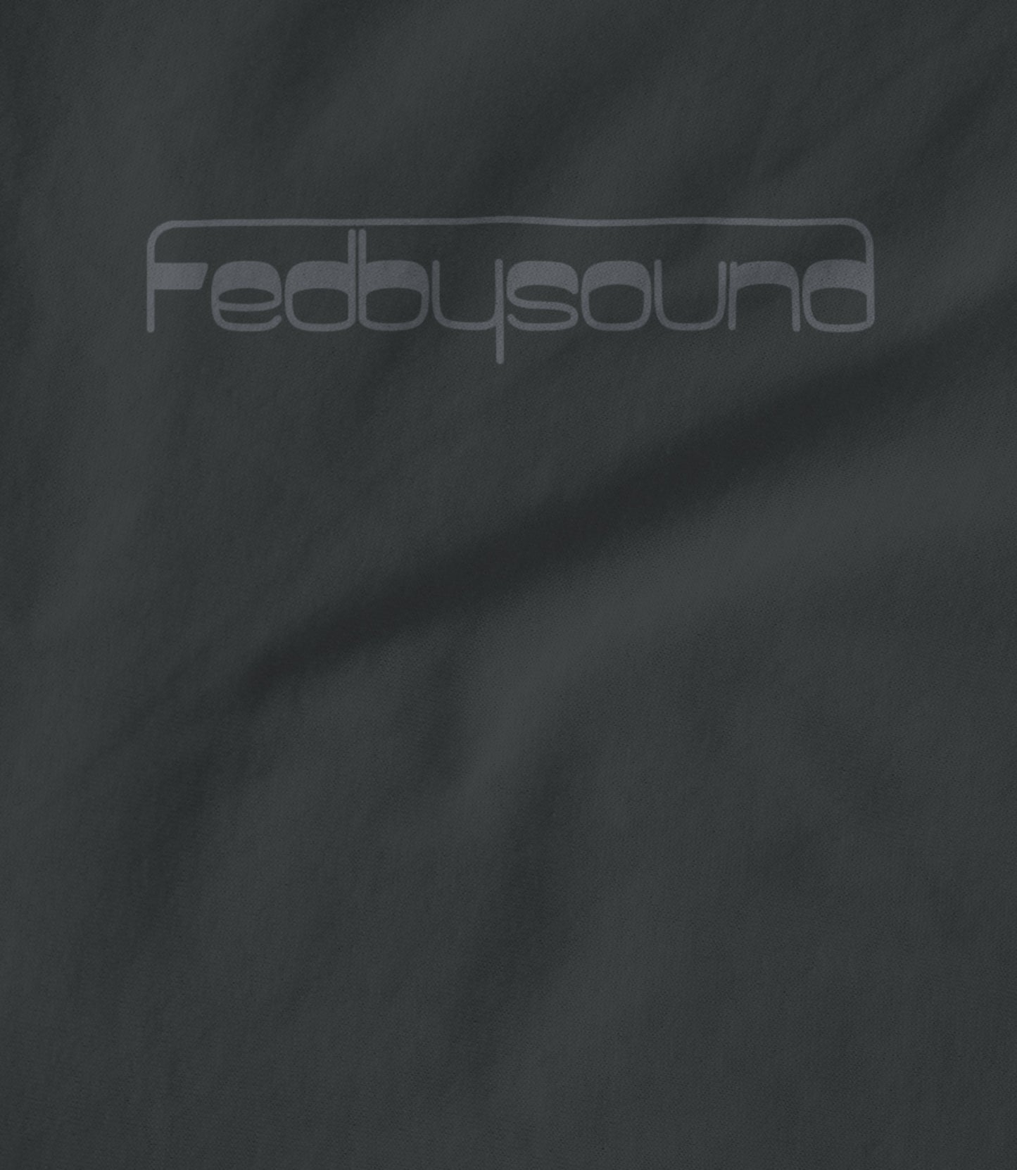 Logo (gray logo on dark gray ) Unisex T-shirt