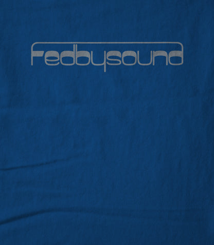 Logo (gray on blue) Hoodie
