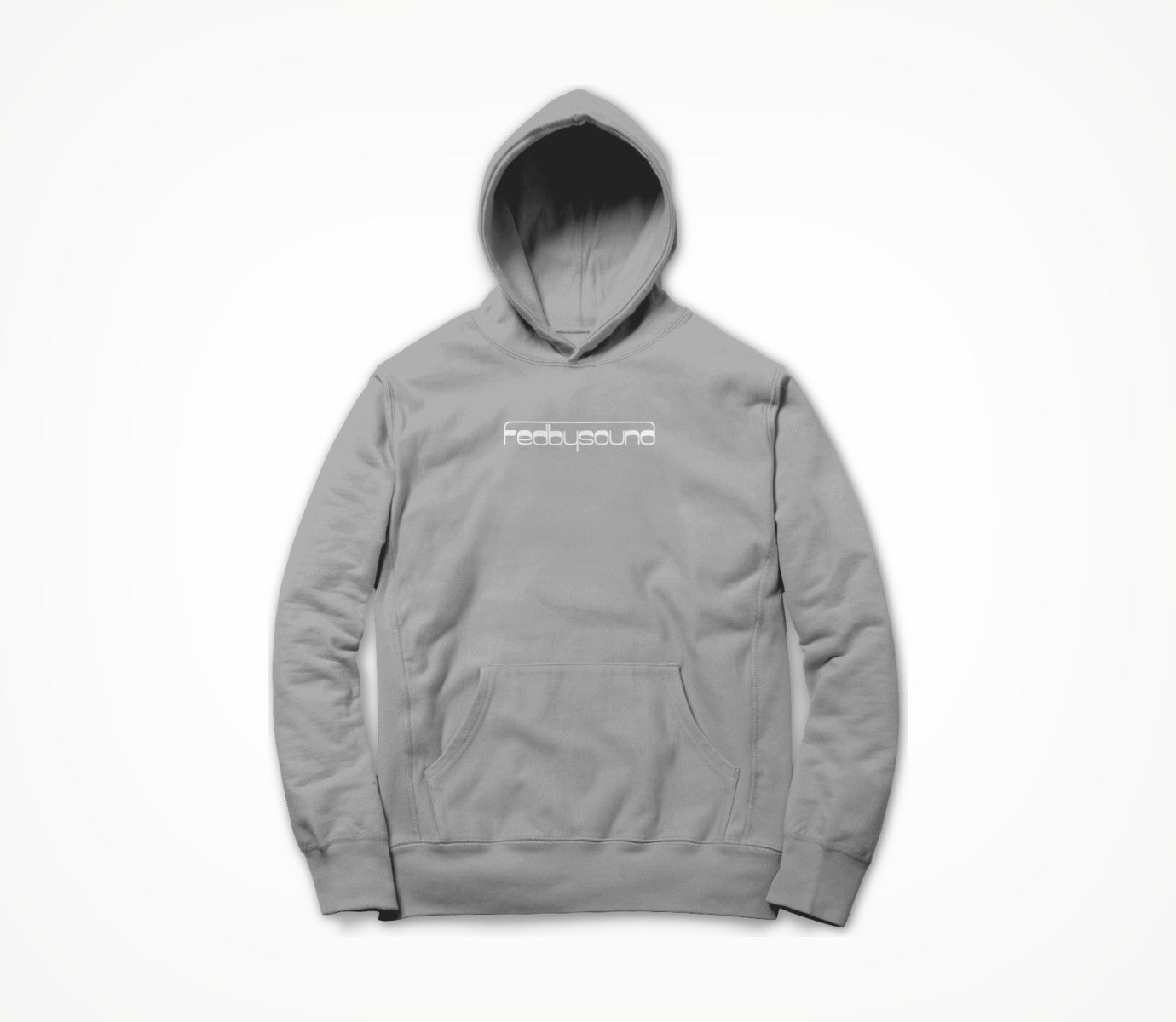 Logo (white logo on heather gray ) Hoodie