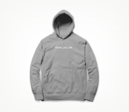Logo (white logo on heather gray ) Hoodie