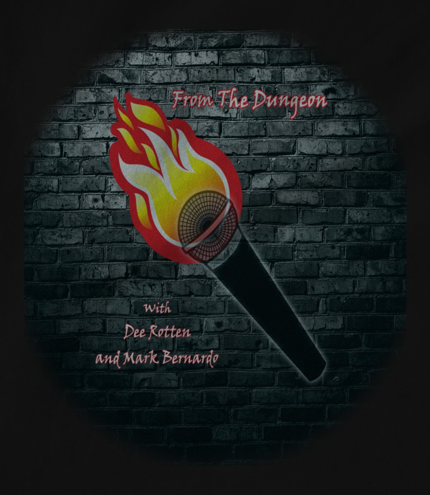 Brick Wall / Fire Mic Unisex T-shirt