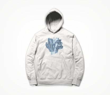 Strands (White) Hoodie