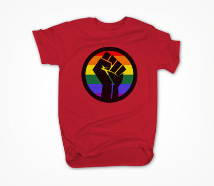 Rainbow Power Unisex T-shirt