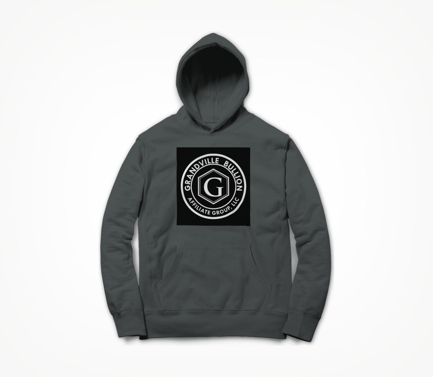 Black and white logo Hoodie