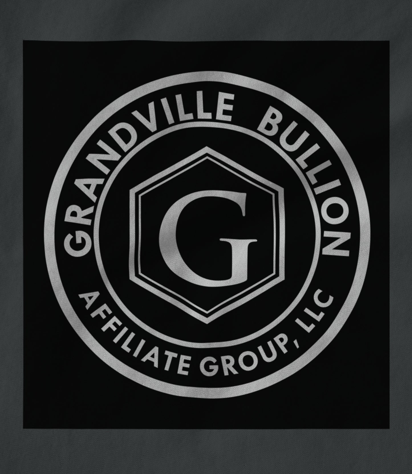 Black and white logo Unisex T-shirt