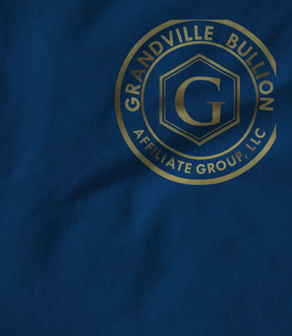 Corporate Blue & Gold Unisex T-shirt