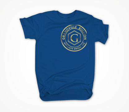 Corporate Blue & Gold Unisex T-shirt