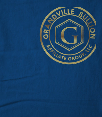 Corporate Blue & Gold Hoodie