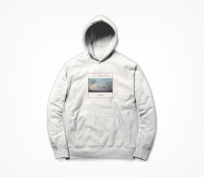 True Descenders Cover Art on White Hoodie