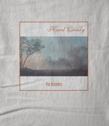 True Descenders Cover Art on White Hoodie