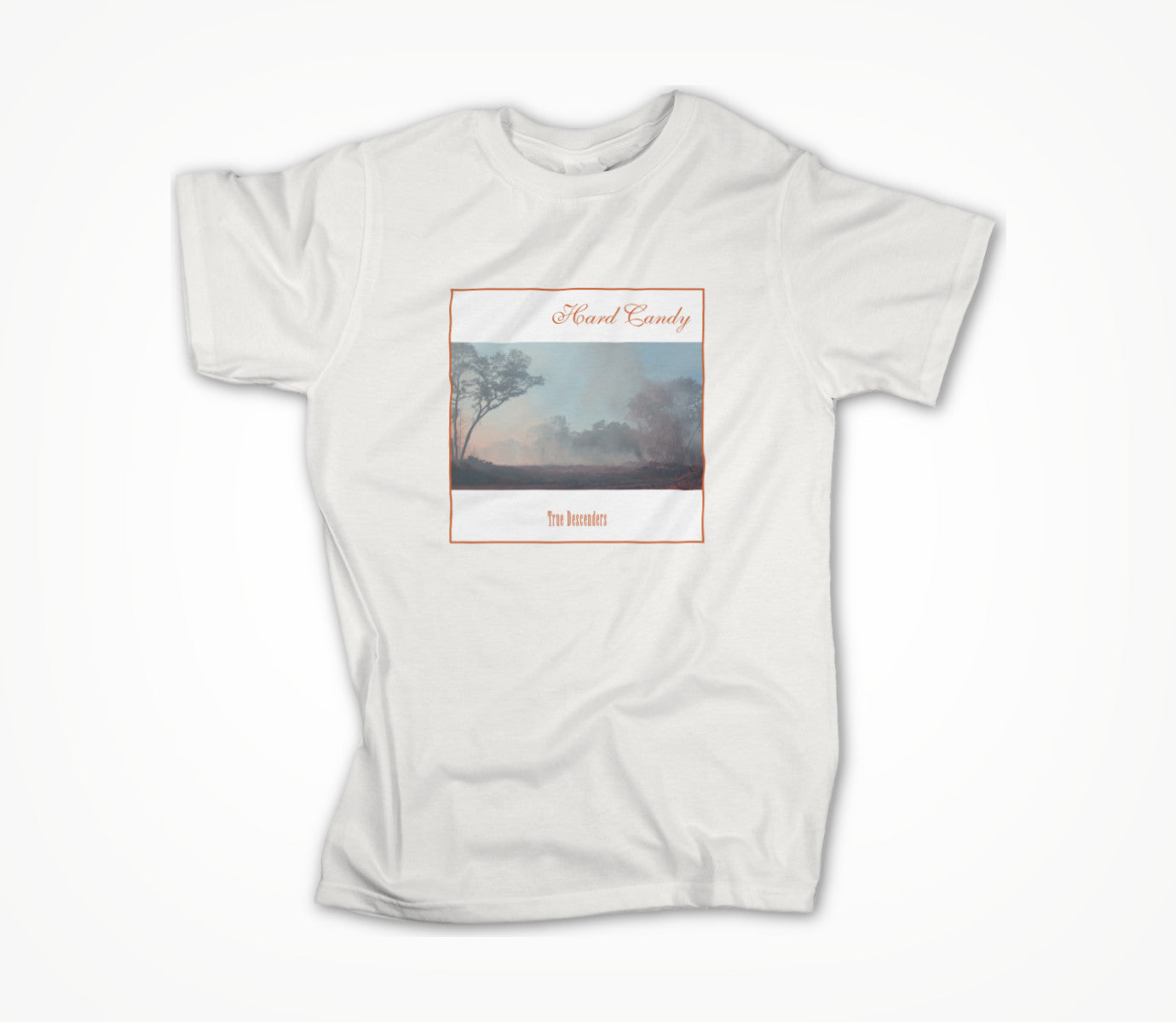 True Descenders Cover Art on White Unisex T-shirt