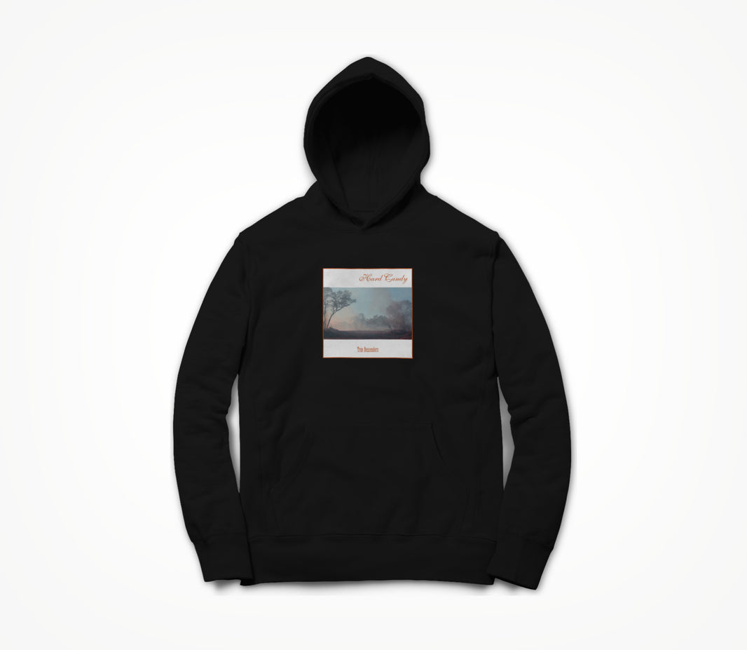 True Descenders Cover Art on Black Hoodie