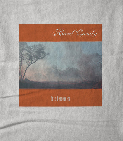 True Descenders Cover Art on White Hoodie