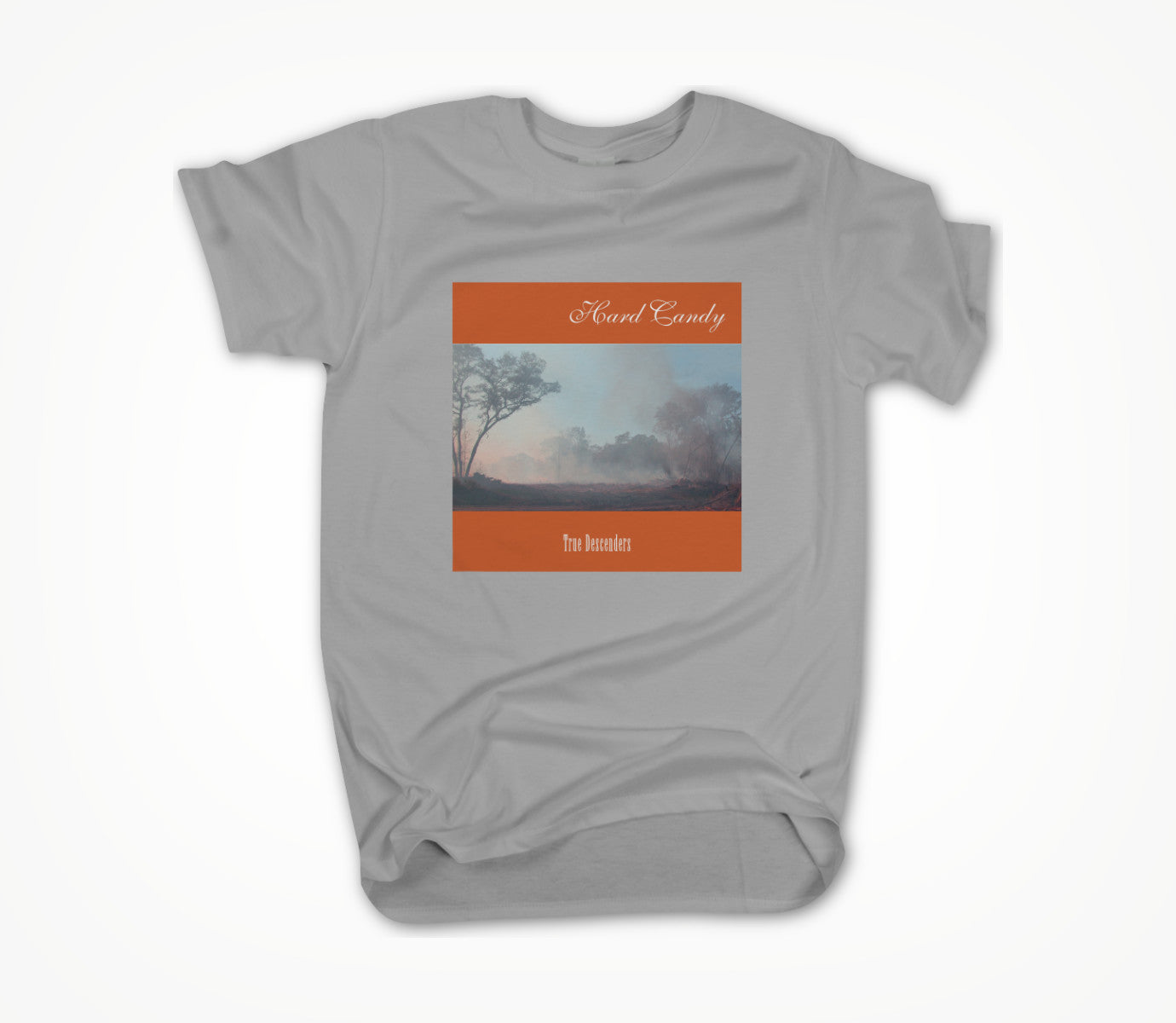 True Descenders Cover Art on Heather Grey Unisex T-shirt