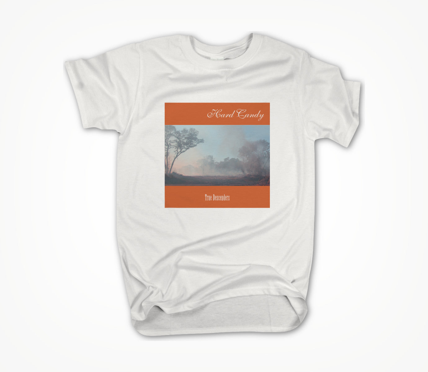 True Descenders Cover Art on White Unisex T-shirt