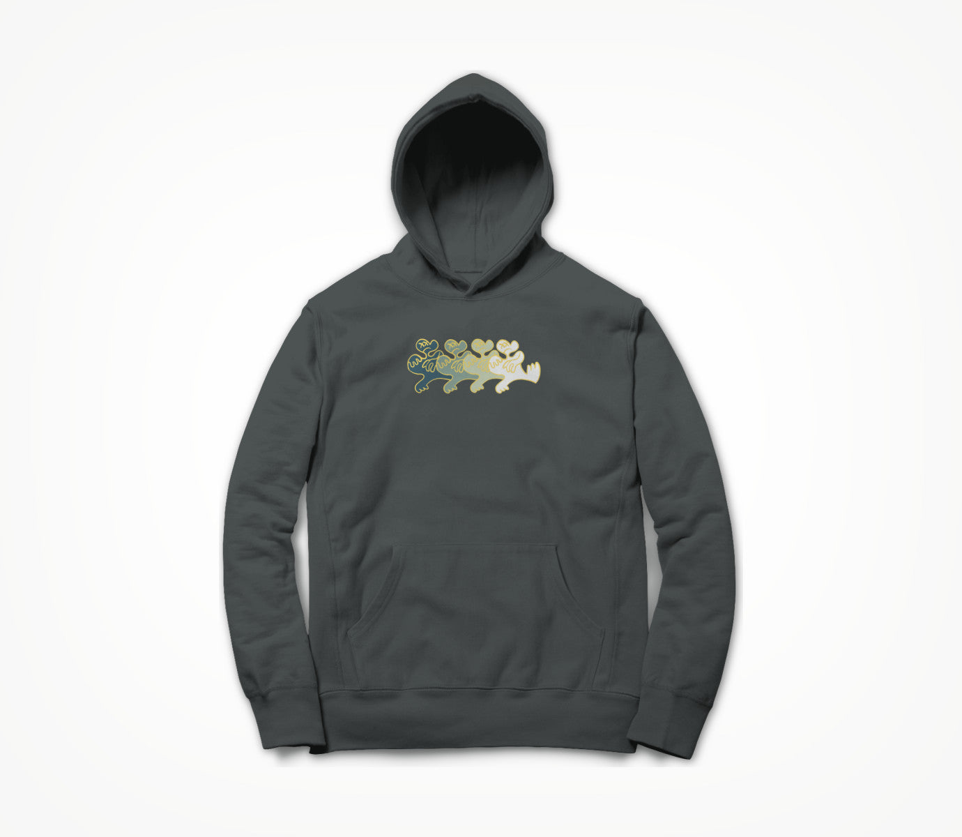 Drunken Ghost Style Hoodie