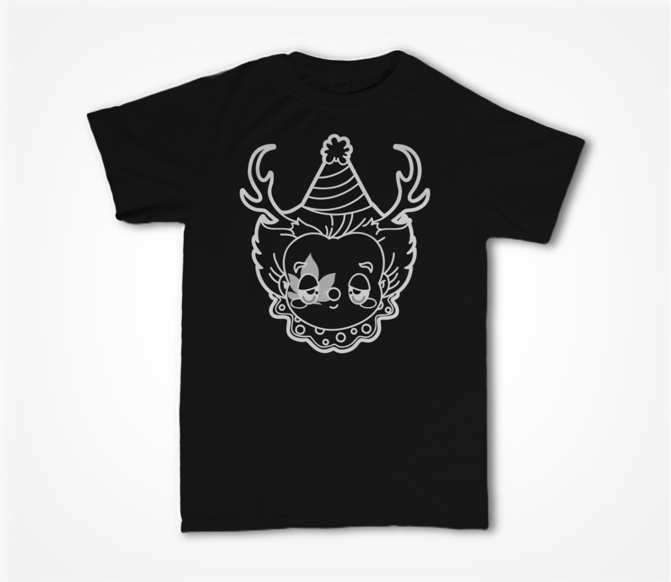 Mopey Logo Black Unisex T-shirt