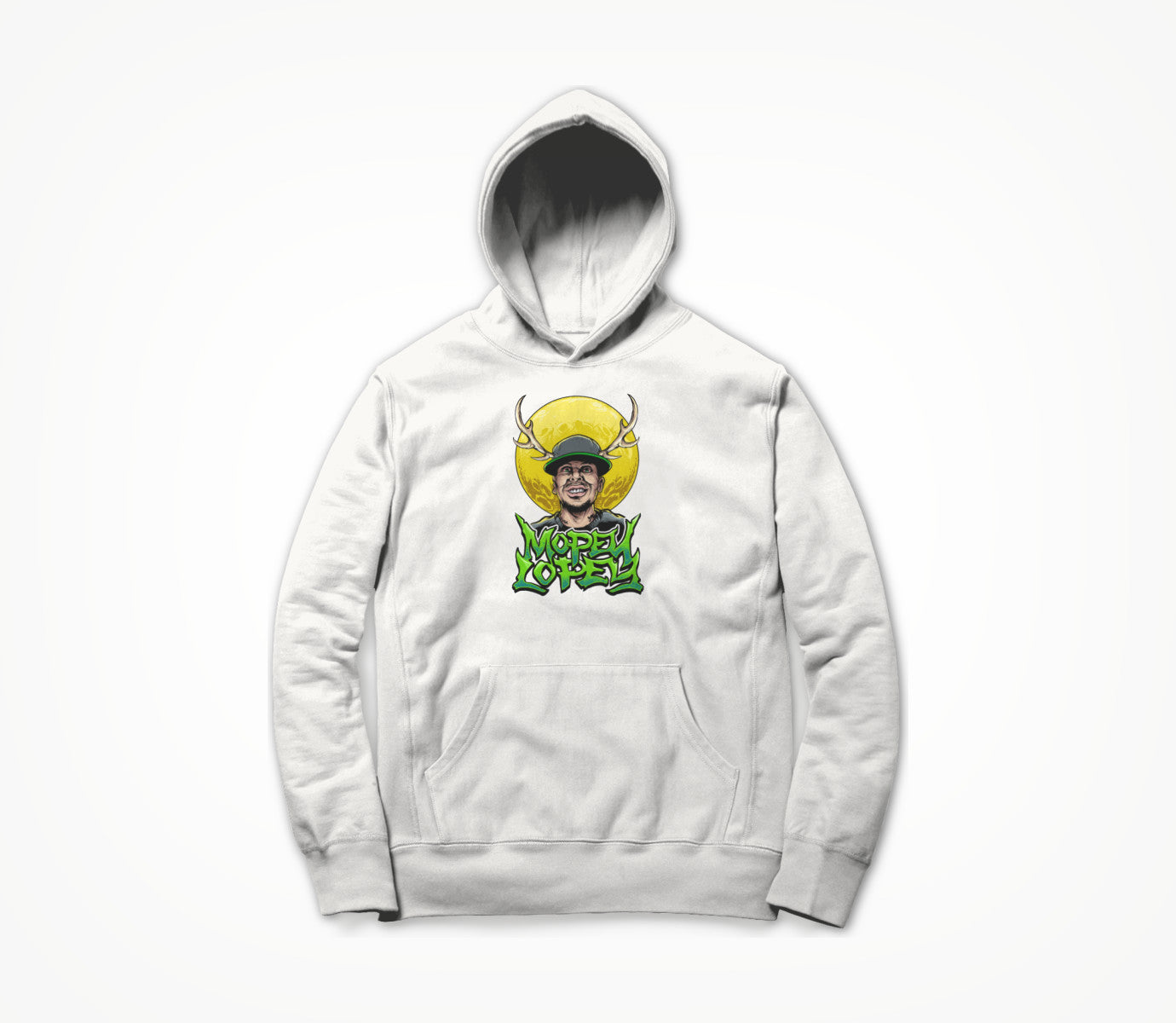 Mopey Lopey (White) Hoodie