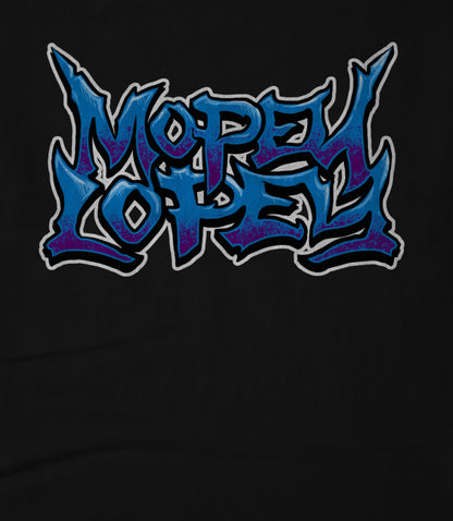 Mopey Lopey (Purple & Blew) Unisex T-shirt