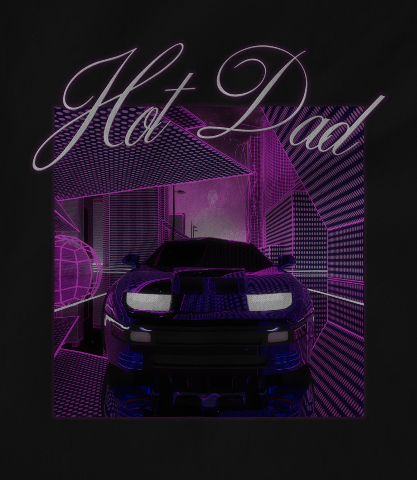 Hot Dad "Summer Girls" Car Unisex T-shirt