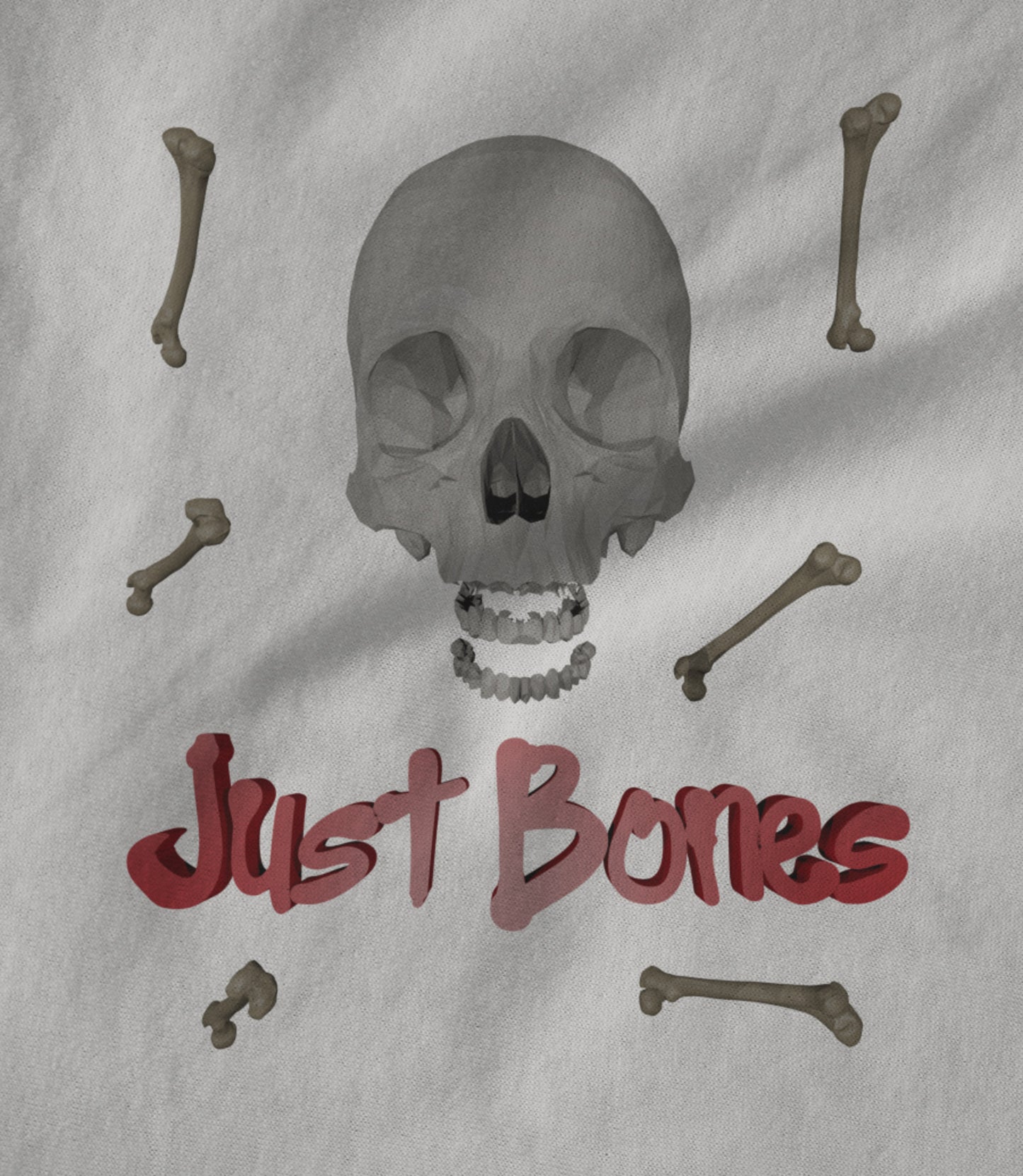 Just Bones (White) Women's T-shirt