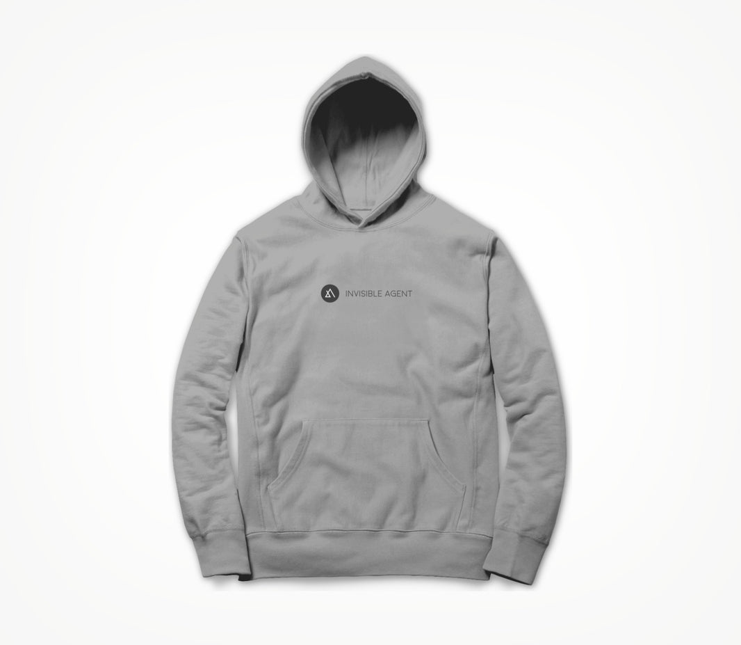Invisible Agent B&W Horizontal Hoodie
