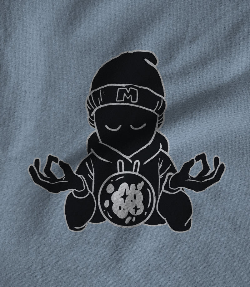 AT PEACE / BABY BLUE TEE