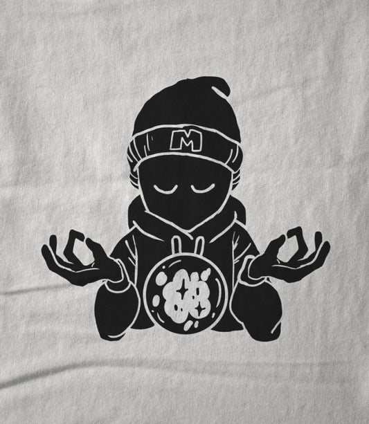AT PEACE / WHITE HOODY