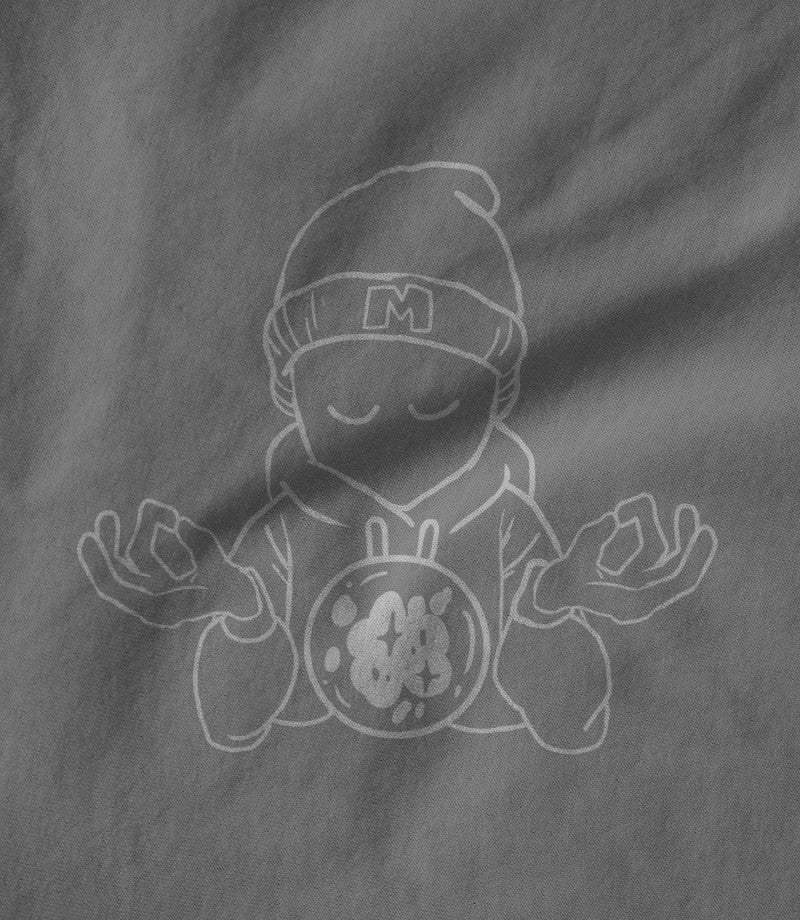AT PEACE TEE / GREY