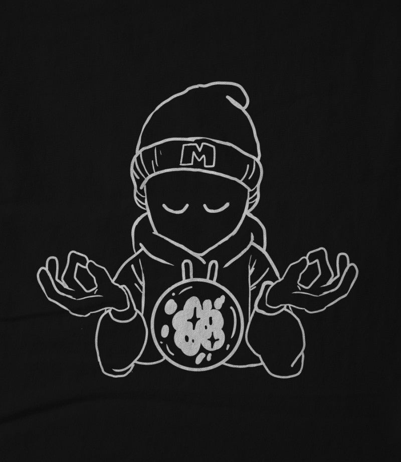 AT PEACE HOODIE / BLACK