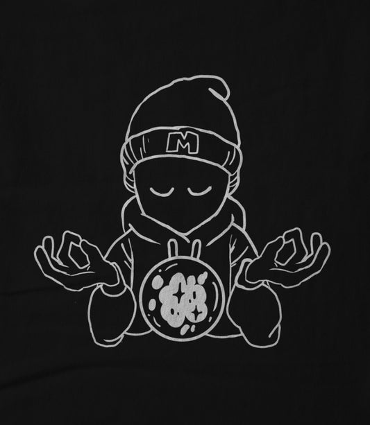 AT PEACE HOODIE / BLACK