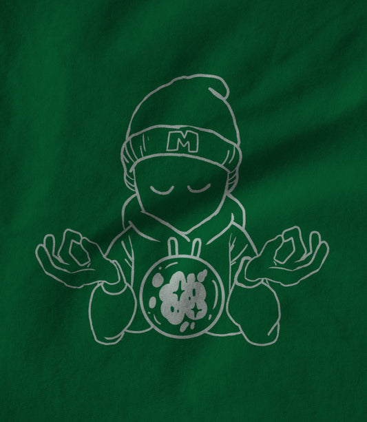 AT PEACE HOODIE / GREEN