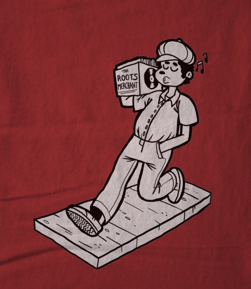 ROOTS MERCHANT TEE / RED