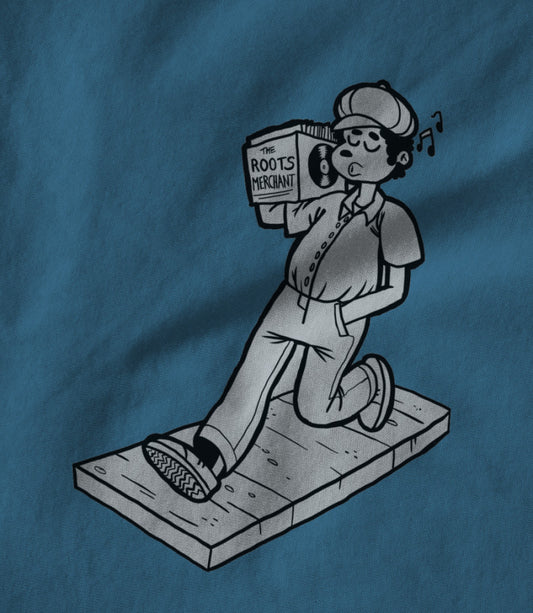 ROOTS MERCHANT TEE / AQUA
