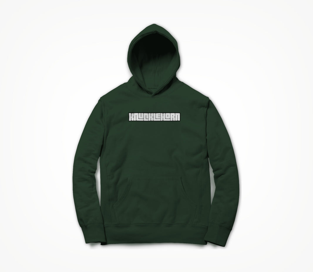 Knucklehorn Basic - Forest Green Hoodie