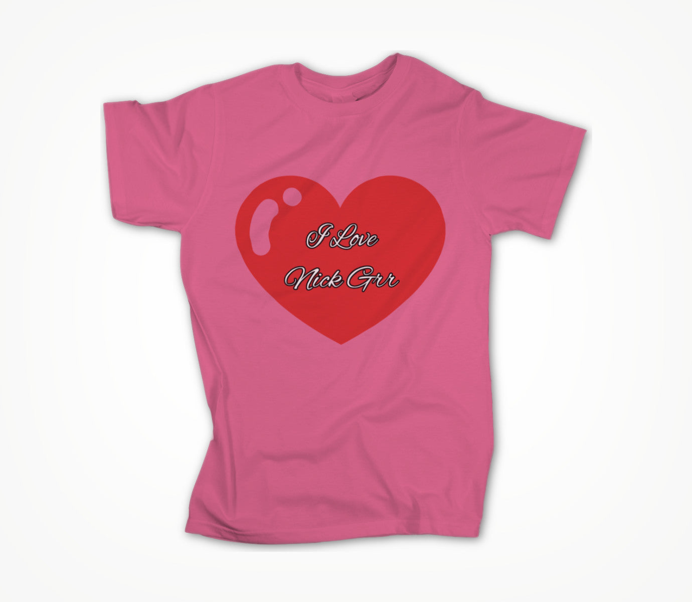 I Love Nick Grr Unisex T-shirt