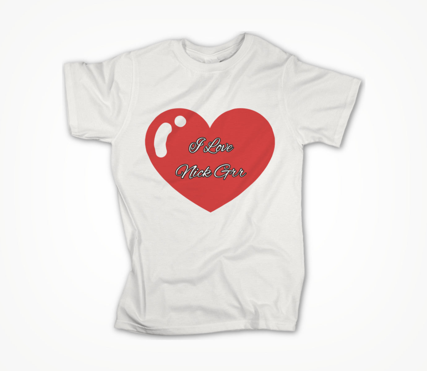 I Love Nick Grr Unisex T-shirt