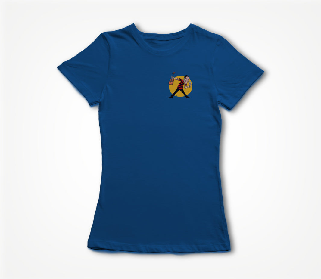 Mike Dennis Blue Women's T-shirt