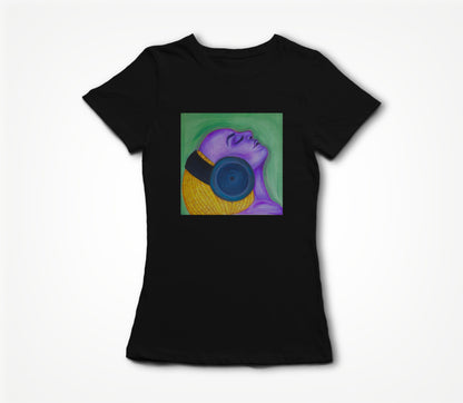 headphone girl Women's T-shirt