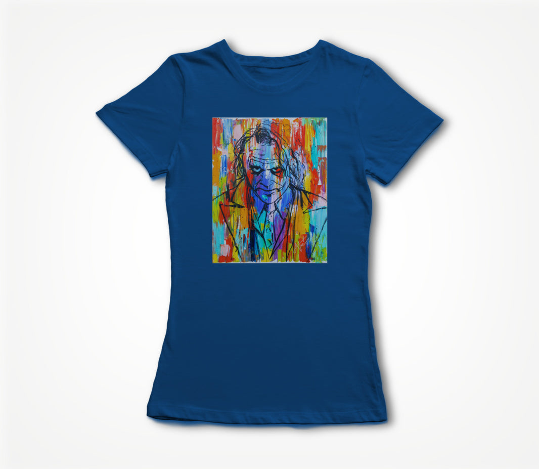 Joker on blue Women's T-shirt