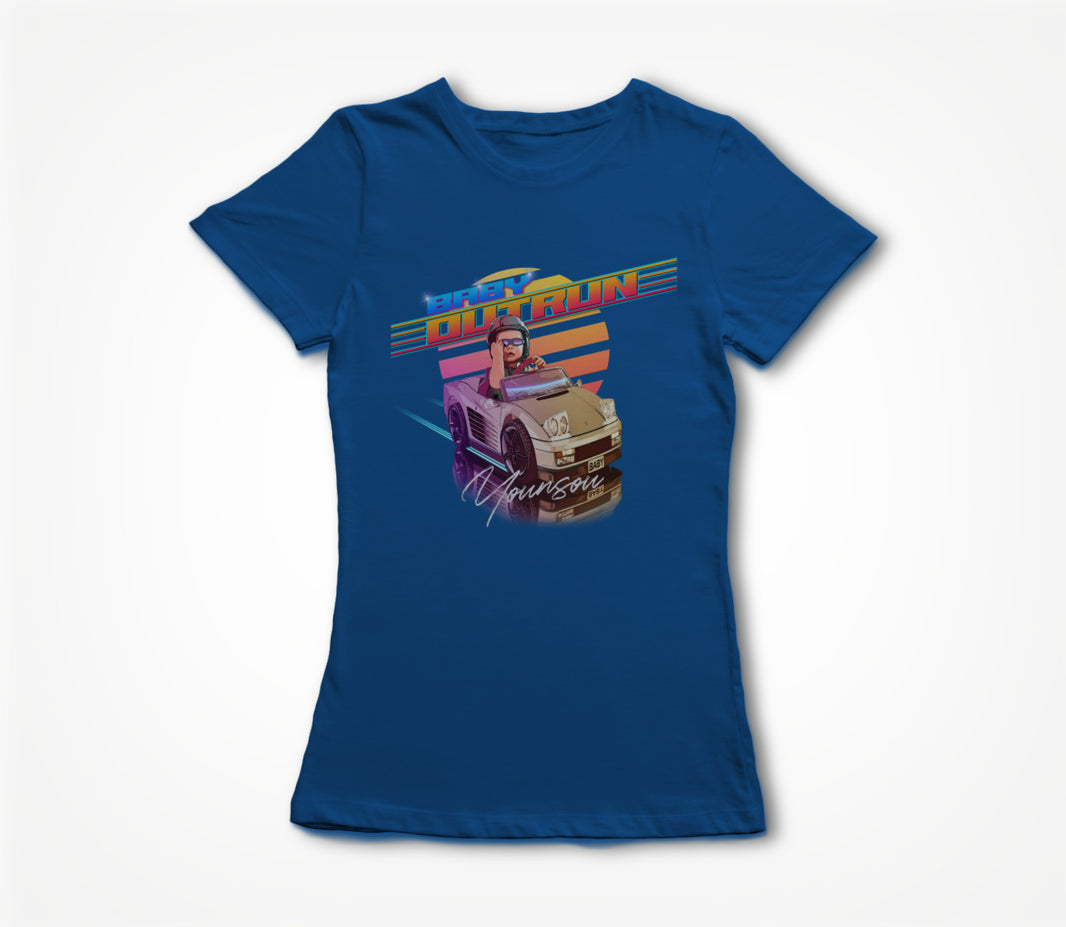 Baby Outrun Blue Women's T-shirt